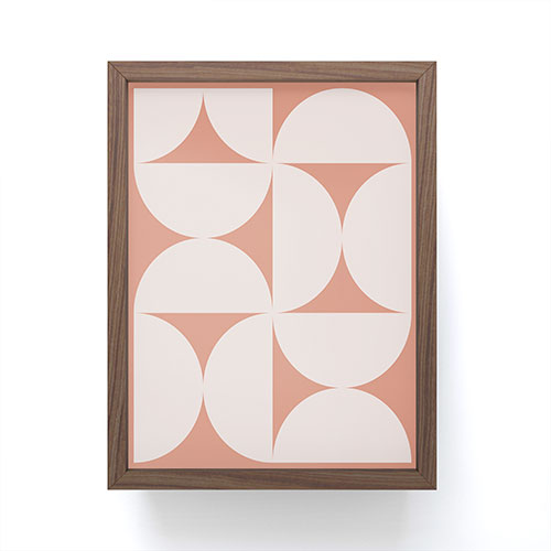 Colour Poems Bold Minimalism CXXII Framed Mini Art Print