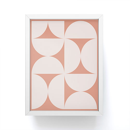 Colour Poems Bold Minimalism CXXII Framed Mini Art Print