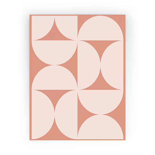 Colour Poems Bold Minimalism CXXII Mini Art Print