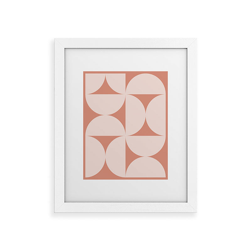 Colour Poems Bold Minimalism CXXII Framed Art Print