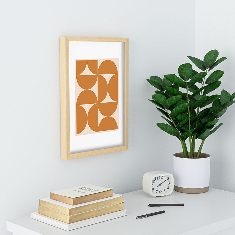 Colour Poems Bold Minimalism LXXIV Recessed Framing Rectangle