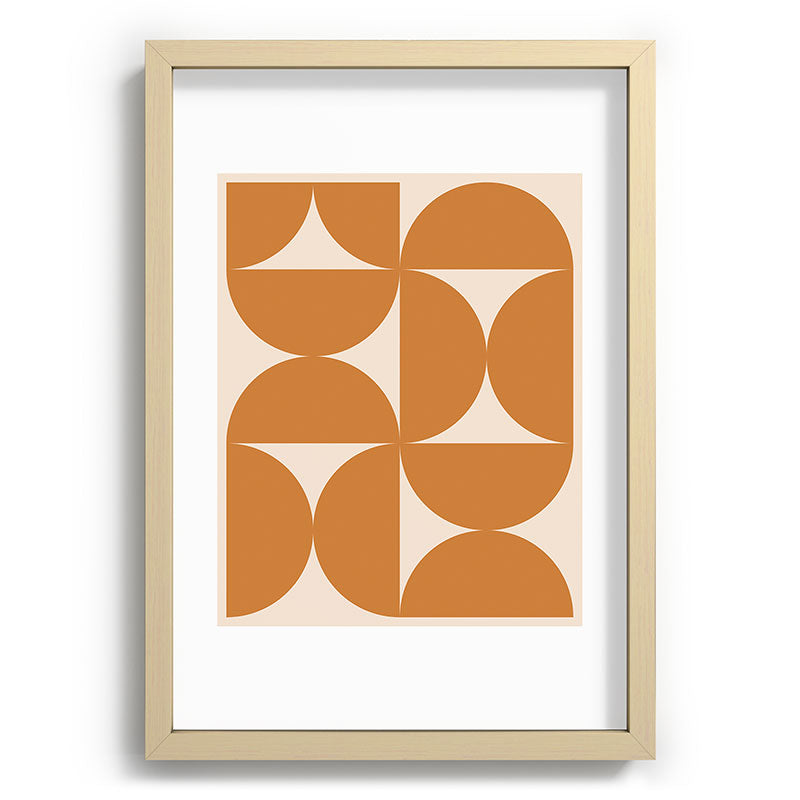 Colour Poems Bold Minimalism LXXIV Recessed Framing Rectangle
