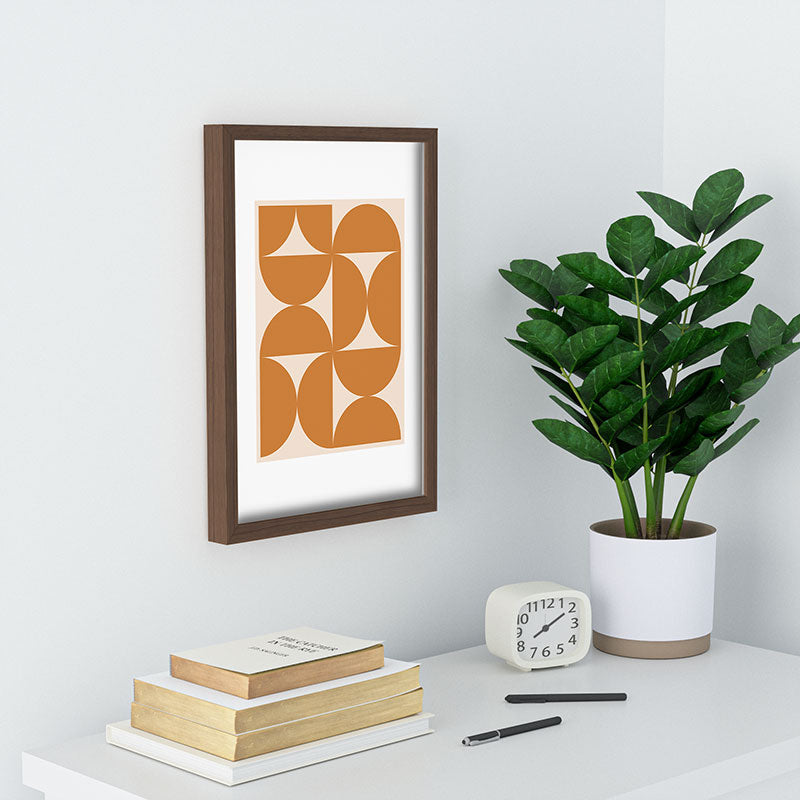 Colour Poems Bold Minimalism LXXIV Recessed Framing Rectangle