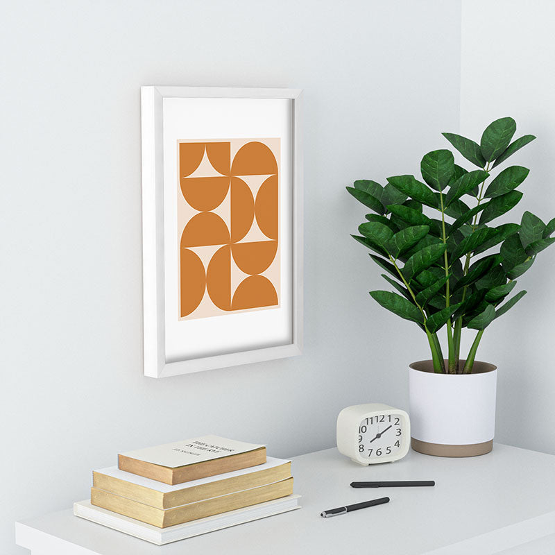 Colour Poems Bold Minimalism LXXIV Recessed Framing Rectangle