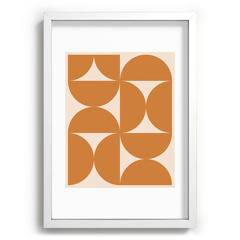 Colour Poems Bold Minimalism LXXIV Recessed Framing Rectangle