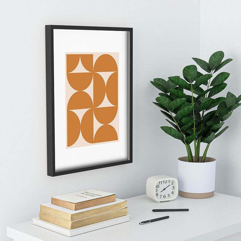 Colour Poems Bold Minimalism LXXIV Recessed Framing Rectangle