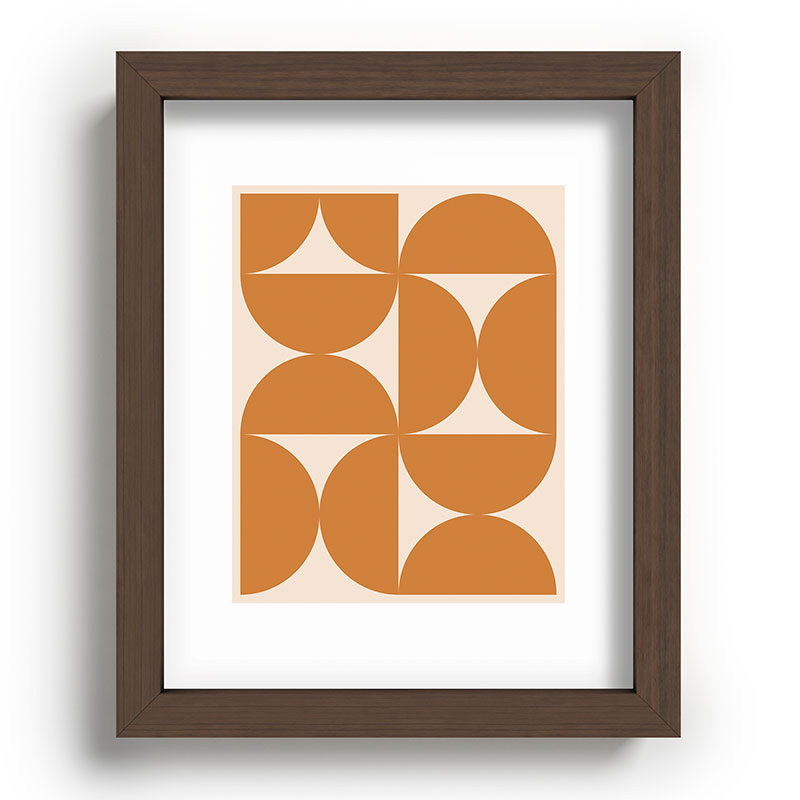 Colour Poems Bold Minimalism LXXIV Recessed Framing Rectangle