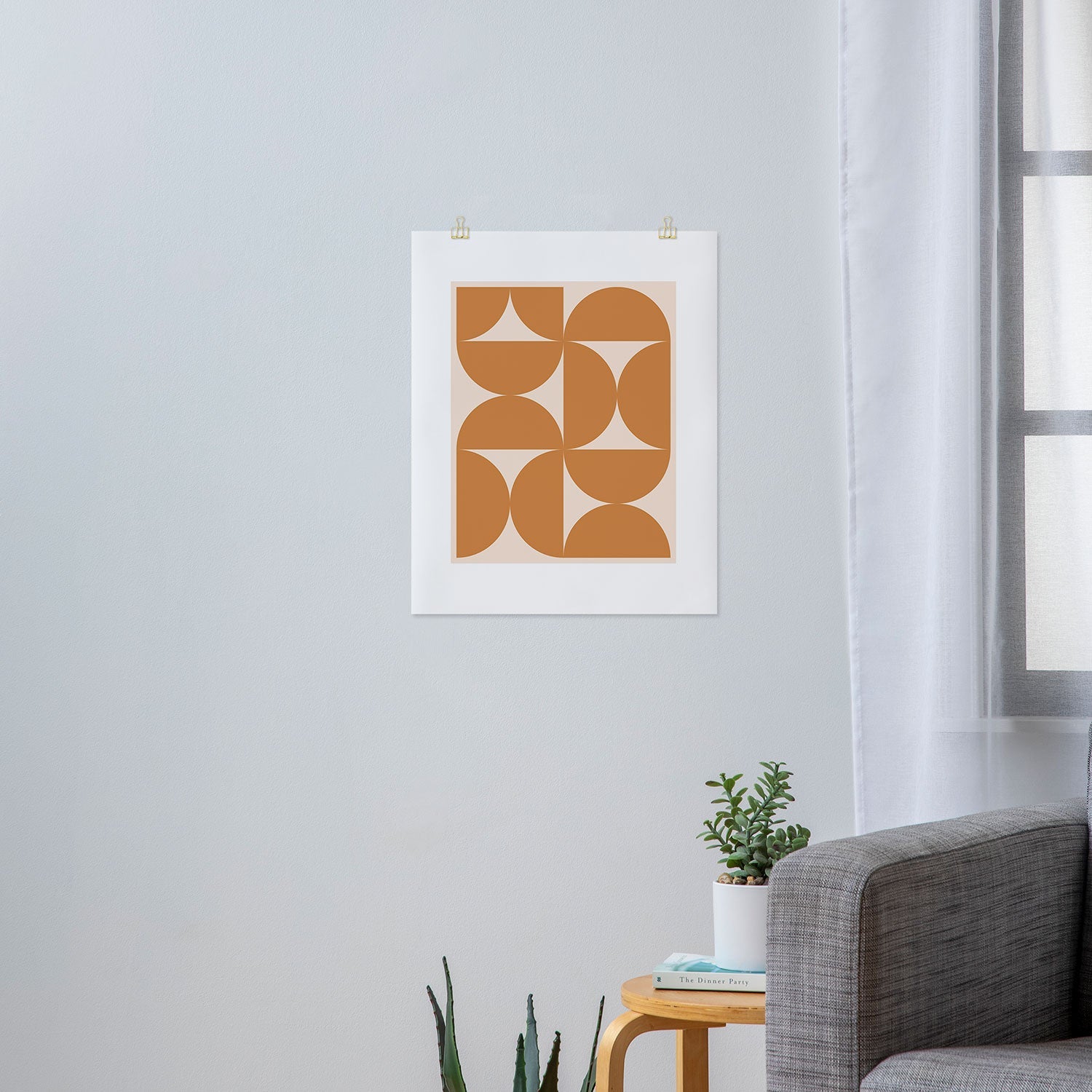 Colour Poems Bold Minimalism LXXIV Art Print