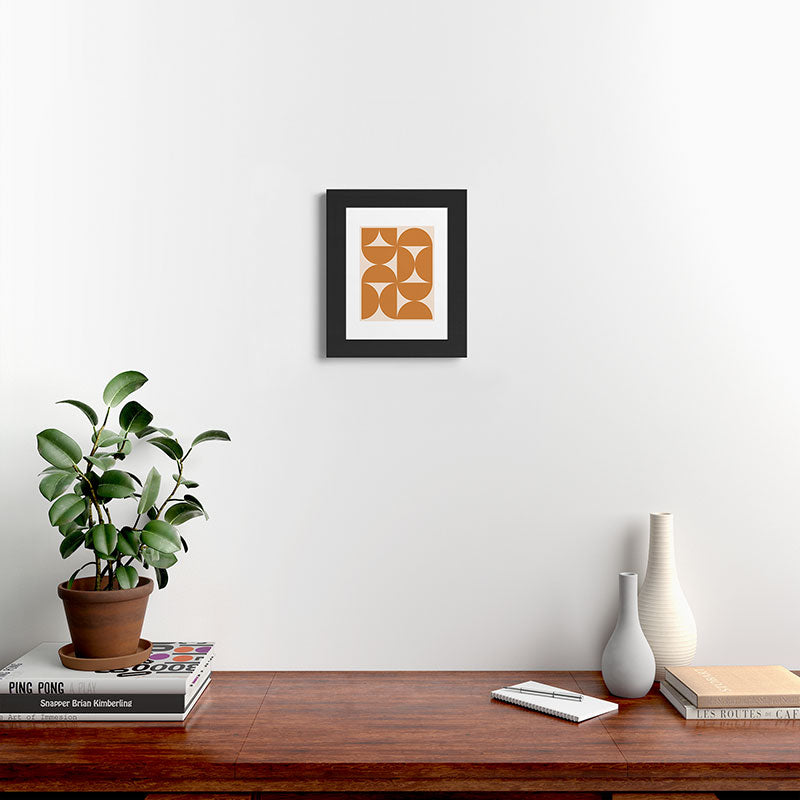 Colour Poems Bold Minimalism LXXIV Framed Art Print