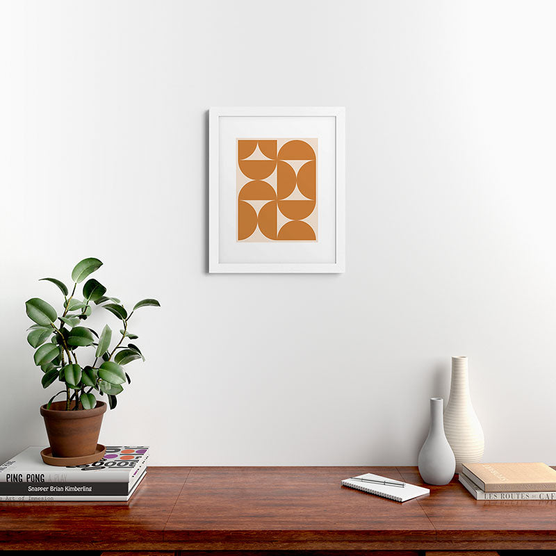 Colour Poems Bold Minimalism LXXIV Framed Art Print