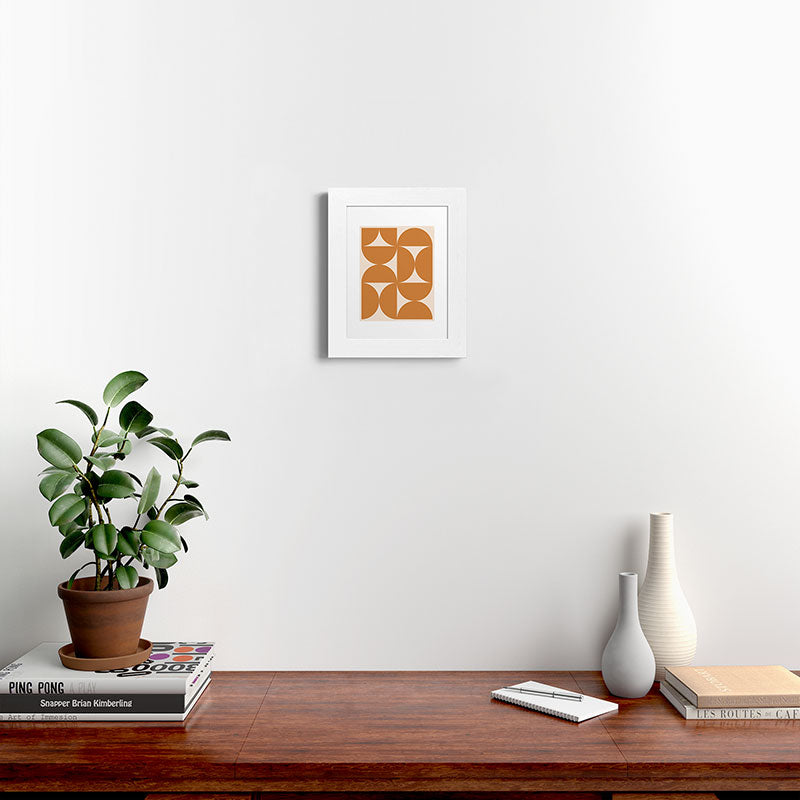 Colour Poems Bold Minimalism LXXIV Framed Art Print