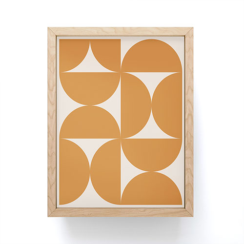 Colour Poems Bold Minimalism LXXIV Framed Mini Art Print
