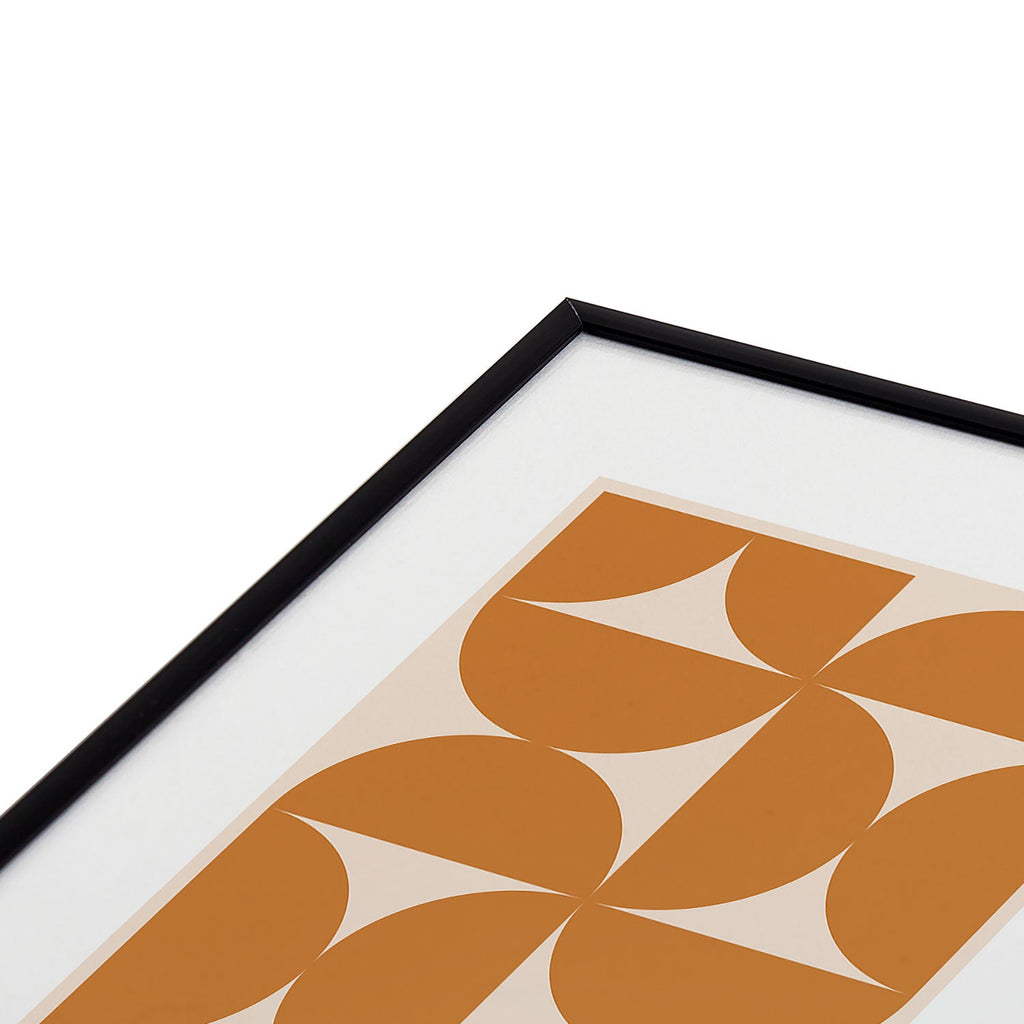 Colour Poems Bold Minimalism LXXIV Metal Framed Art Print