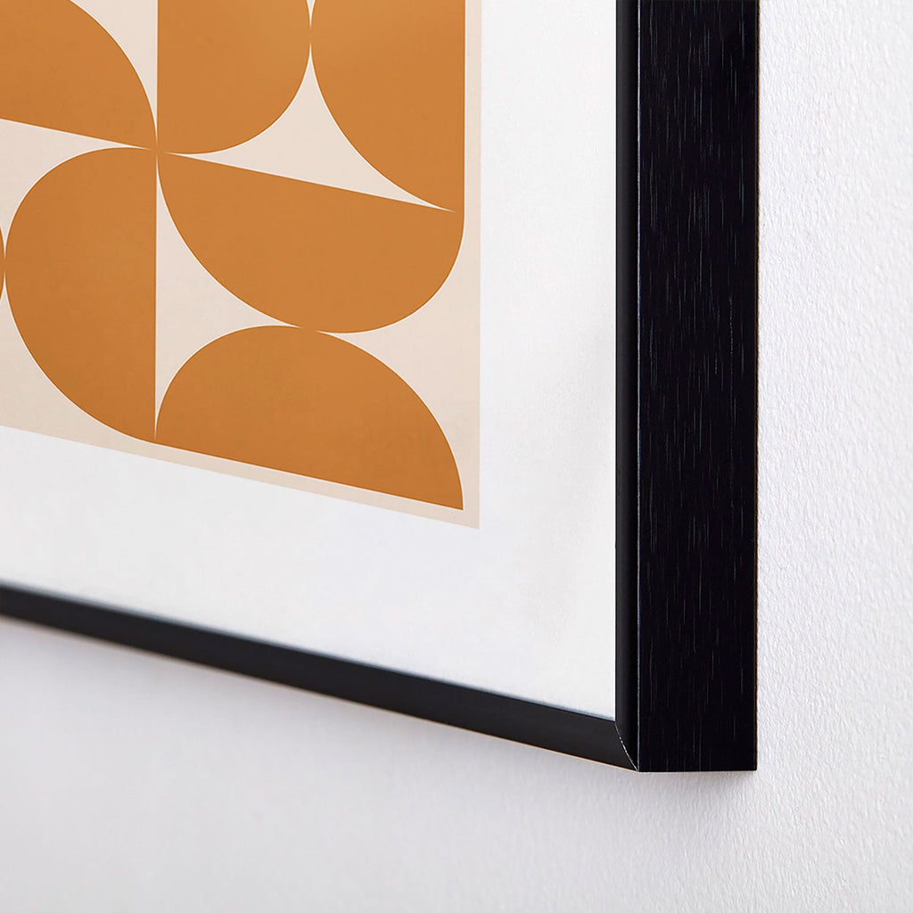 Colour Poems Bold Minimalism LXXIV Metal Framed Art Print