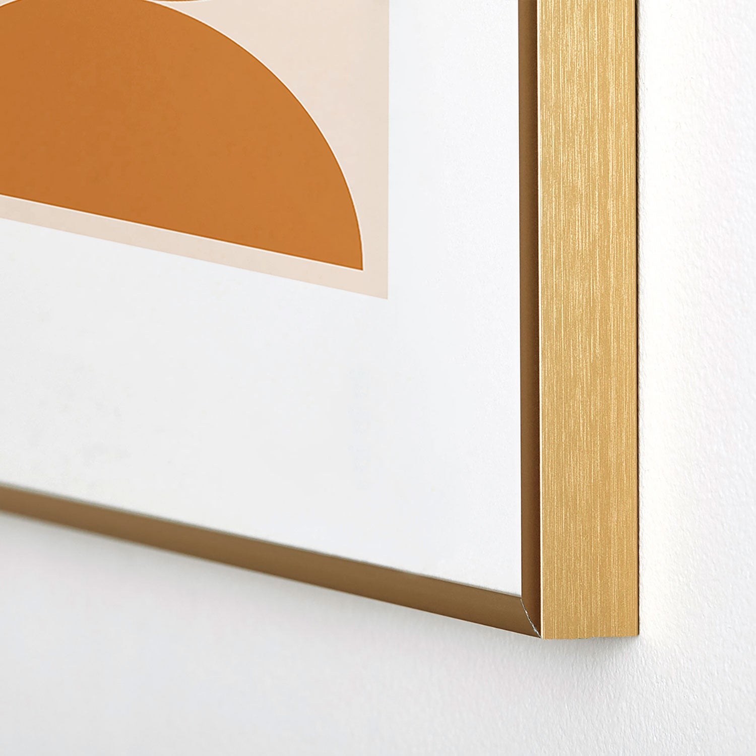 Colour Poems Bold Minimalism LXXIV Metal Framed Art Print