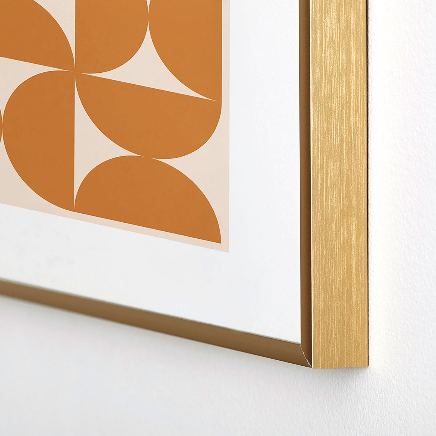 Colour Poems Bold Minimalism LXXIV Metal Framed Art Print