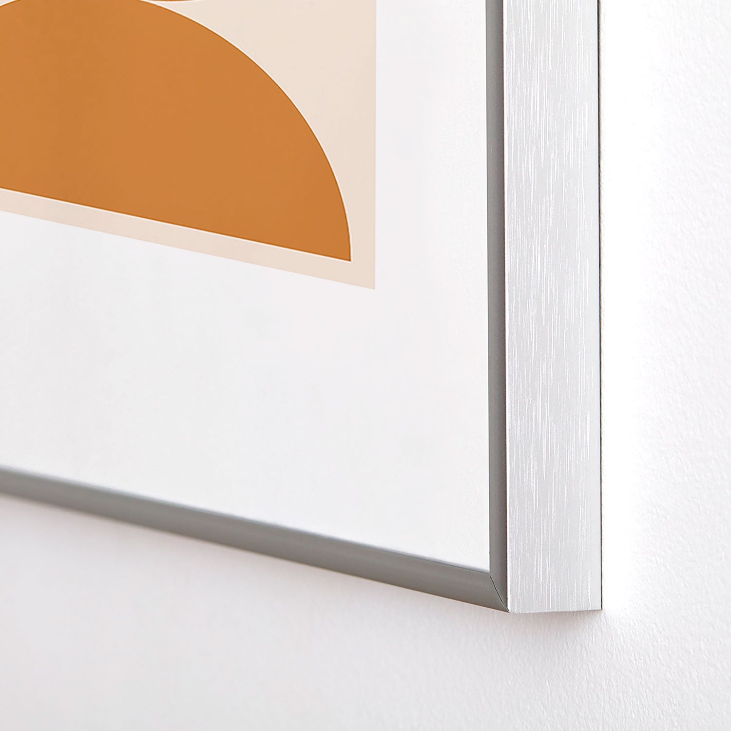Colour Poems Bold Minimalism LXXIV Metal Framed Art Print