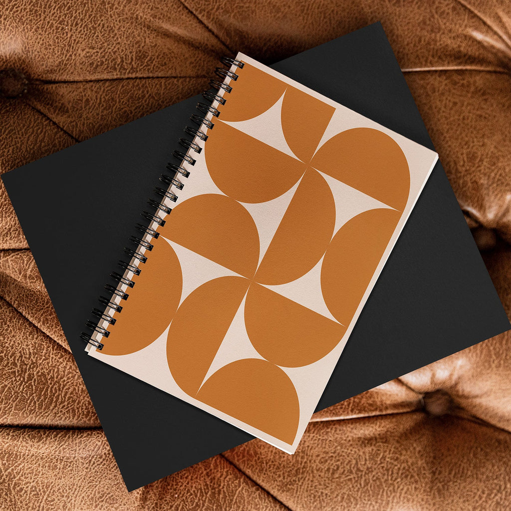 Colour Poems Bold Minimalism LXXIV Spiral Notebook