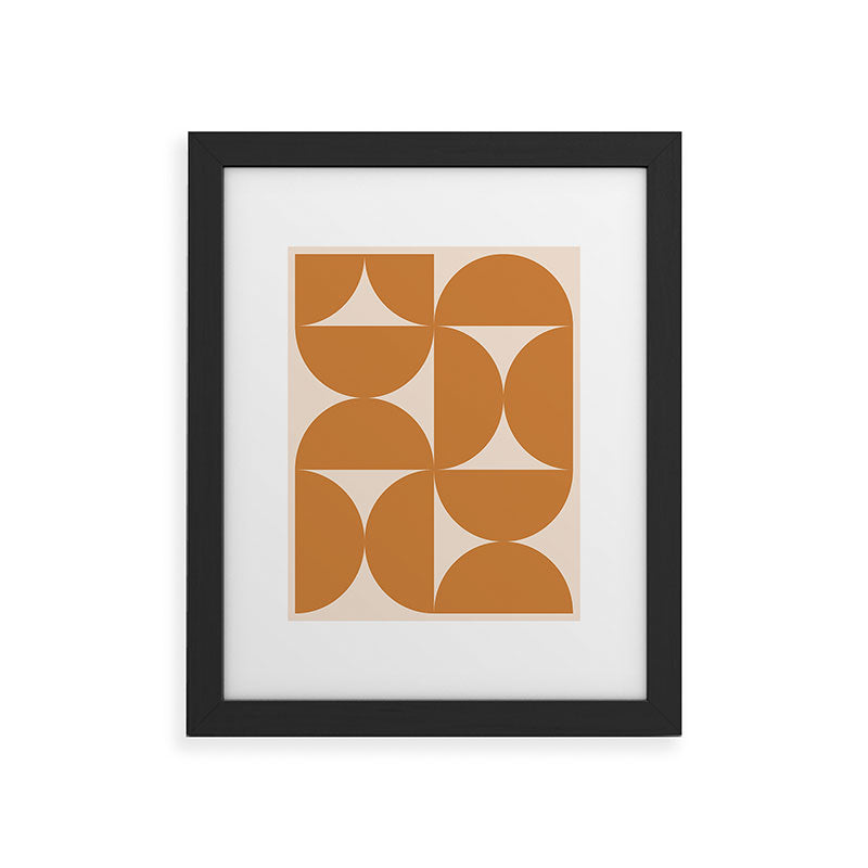 Colour Poems Bold Minimalism LXXIV Framed Art Print