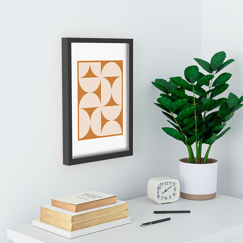 Colour Poems Bold Minimalism LXXV Recessed Framing Rectangle