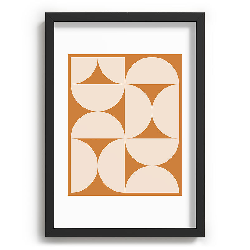 Colour Poems Bold Minimalism LXXV Recessed Framing Rectangle