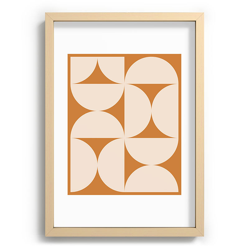 Colour Poems Bold Minimalism LXXV Recessed Framing Rectangle