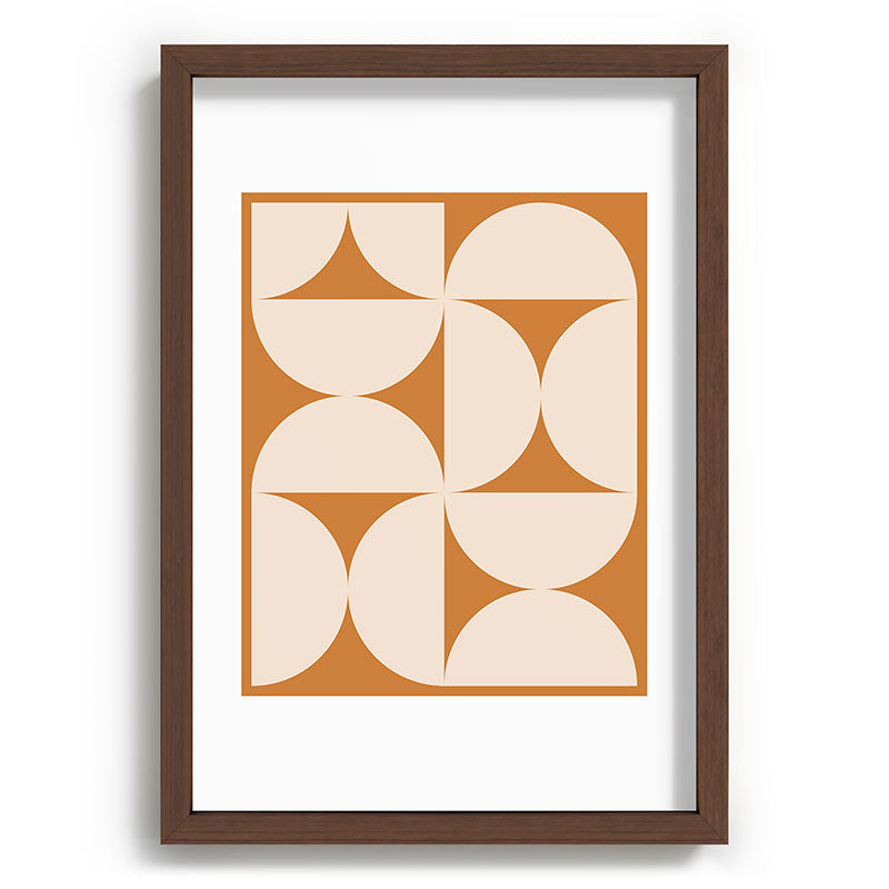 Colour Poems Bold Minimalism LXXV Recessed Framing Rectangle