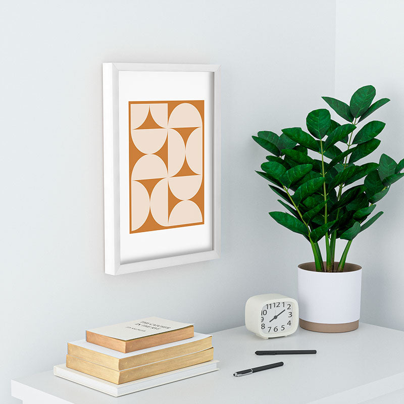 Colour Poems Bold Minimalism LXXV Recessed Framing Rectangle