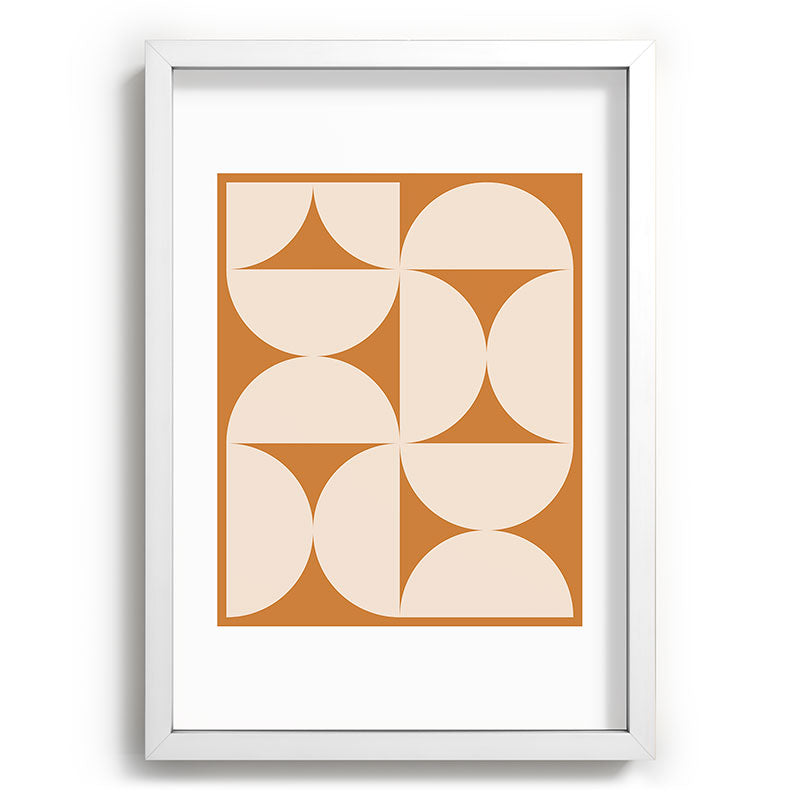 Colour Poems Bold Minimalism LXXV Recessed Framing Rectangle