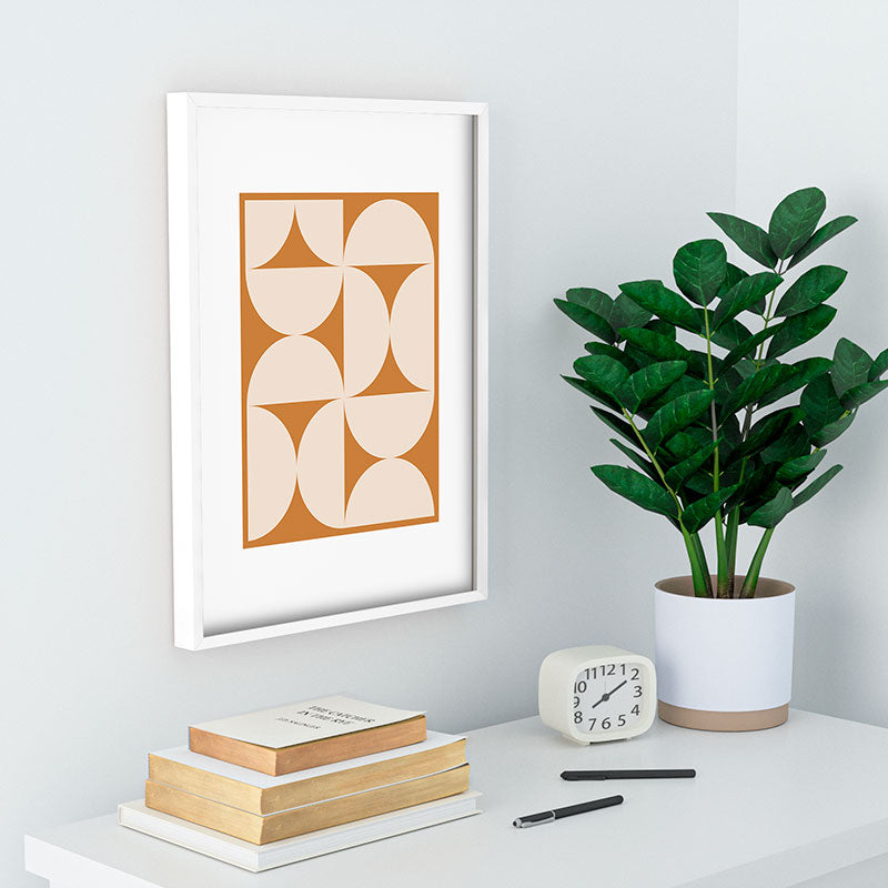 Colour Poems Bold Minimalism LXXV Recessed Framing Rectangle