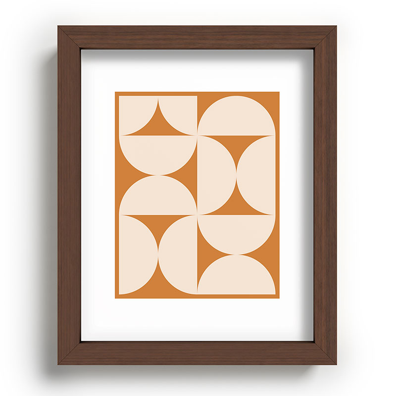 Colour Poems Bold Minimalism LXXV Recessed Framing Rectangle