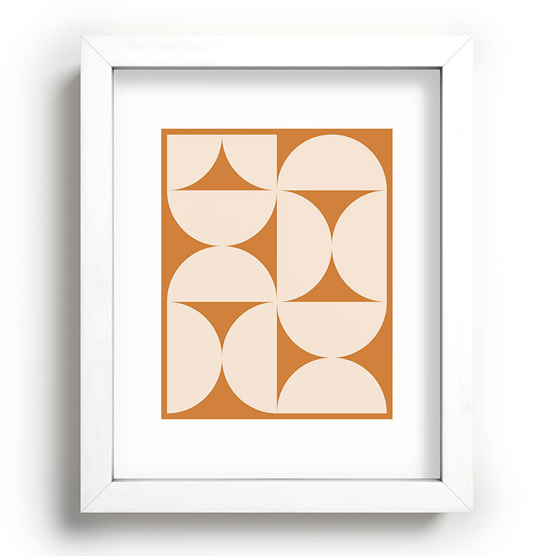 Colour Poems Bold Minimalism LXXV Recessed Framing Rectangle