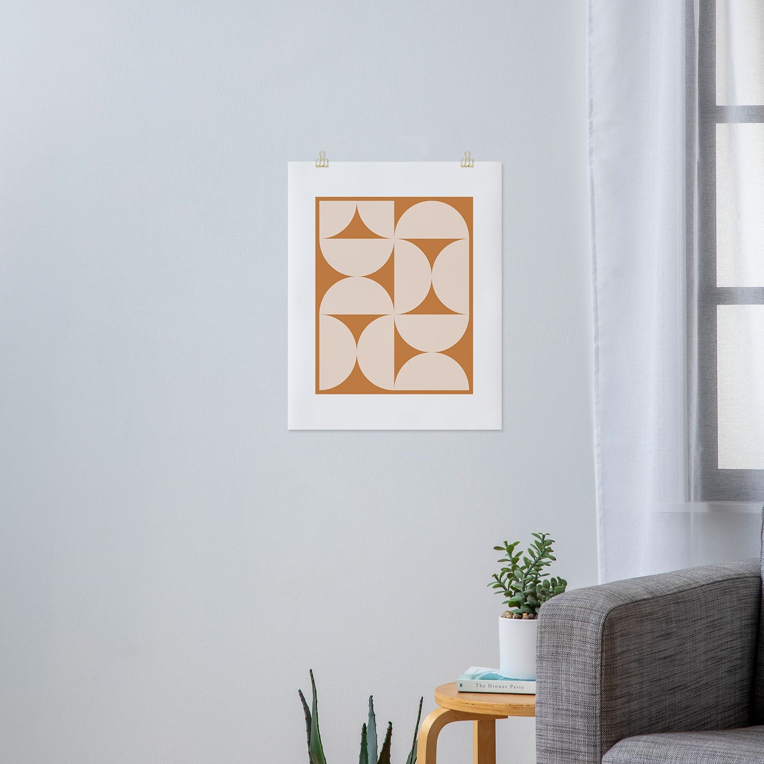 Colour Poems Bold Minimalism LXXV Art Print