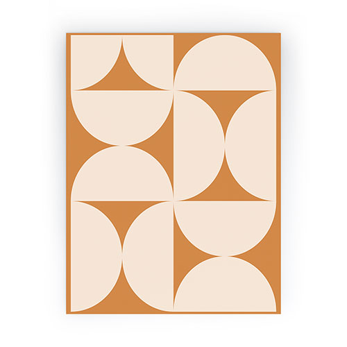 Colour Poems Bold Minimalism LXXV Mini Art Print