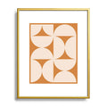 Colour Poems Bold Minimalism LXXV Metal Framed Art Print