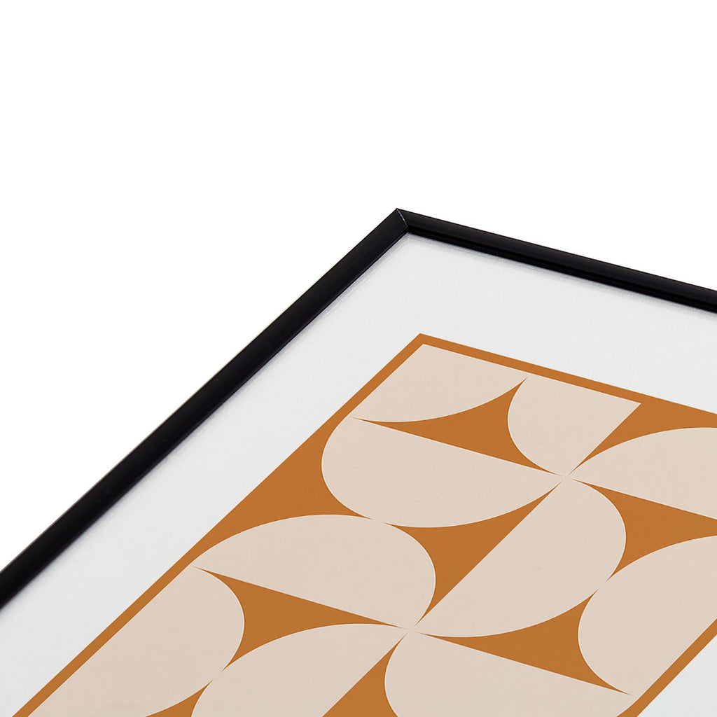 Colour Poems Bold Minimalism LXXV Metal Framed Art Print