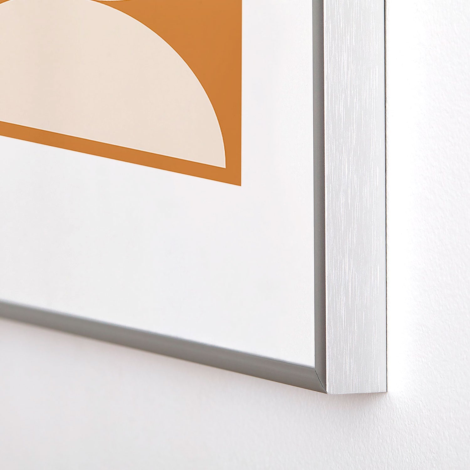 Colour Poems Bold Minimalism LXXV Metal Framed Art Print