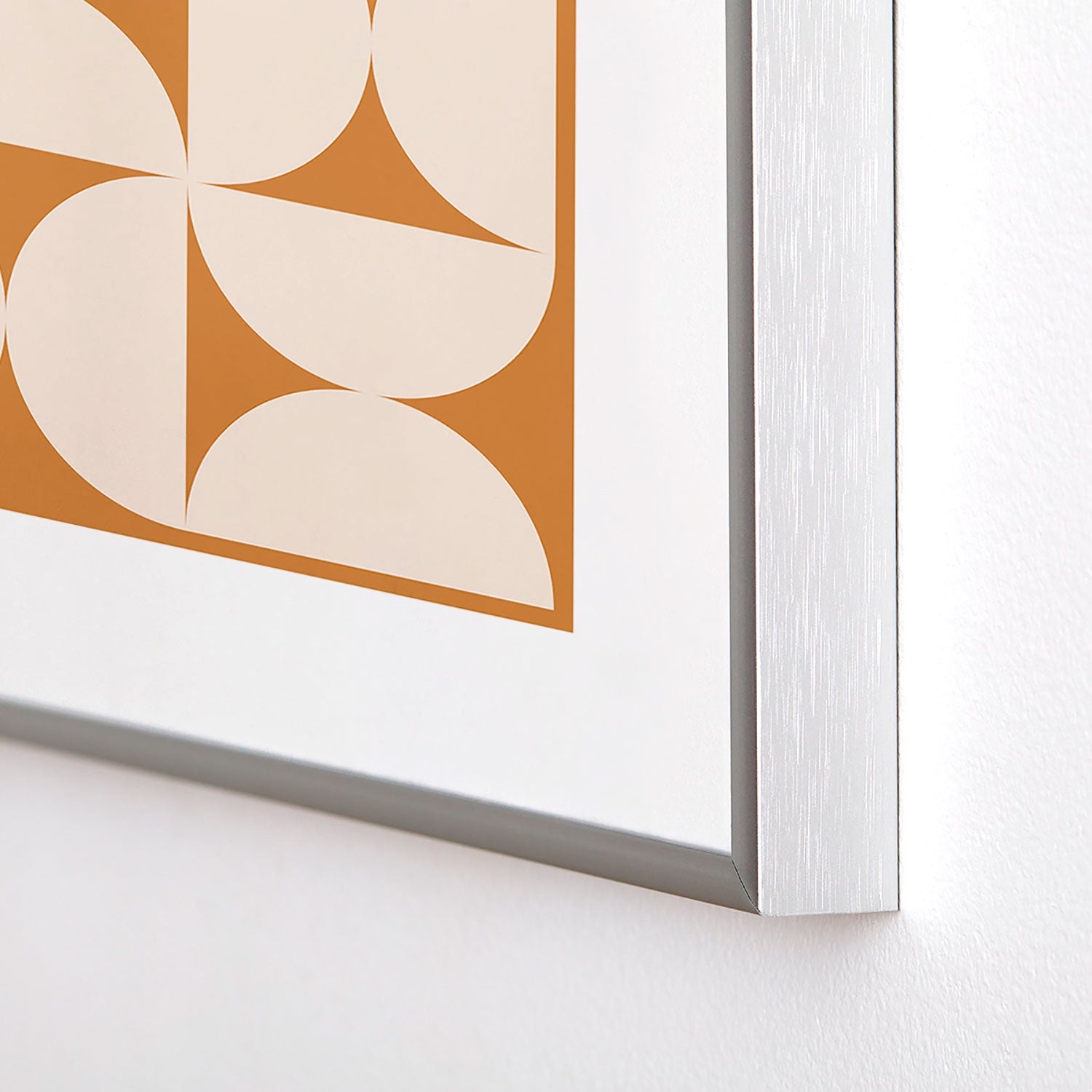 Colour Poems Bold Minimalism LXXV Metal Framed Art Print
