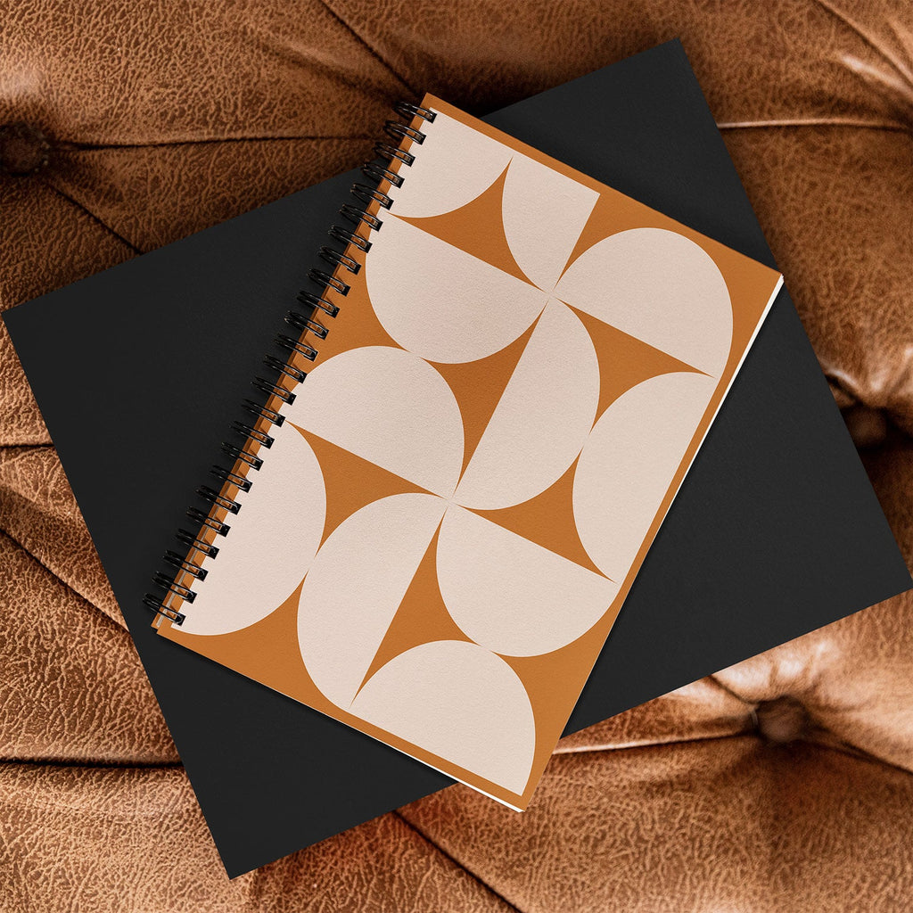 Colour Poems Bold Minimalism LXXV Spiral Notebook
