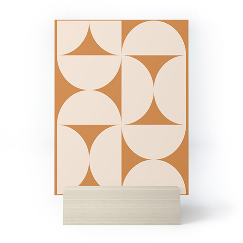 Colour Poems Bold Minimalism LXXV Mini Art Print