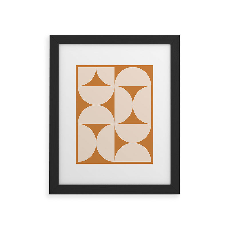Colour Poems Bold Minimalism LXXV Framed Art Print
