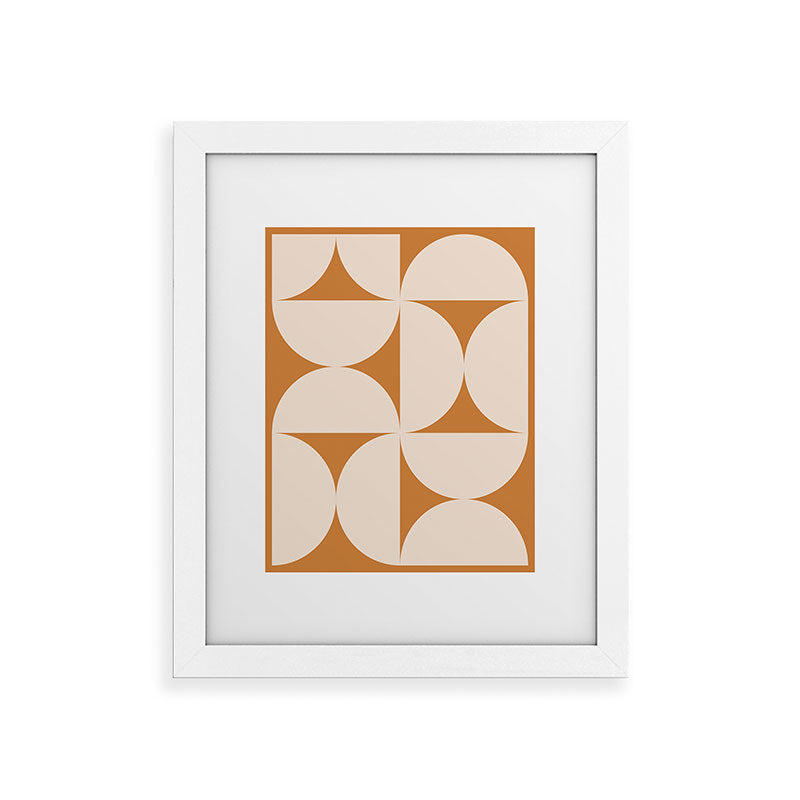 Colour Poems Bold Minimalism LXXV Framed Art Print