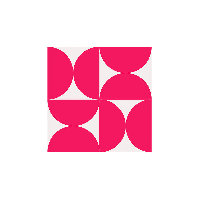 Colour Poems Bold Minimalism Viva Magenta Art Print