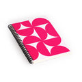 Colour Poems Bold Minimalism Viva Magenta Spiral Notebook