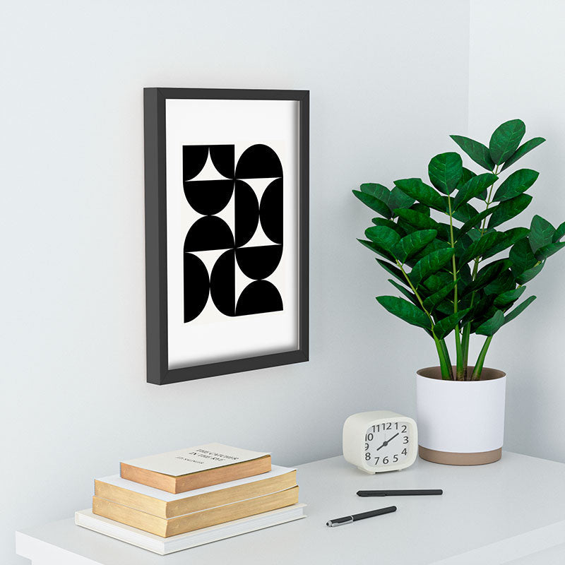 Colour Poems Bold Minimalism XLV Recessed Framing Rectangle