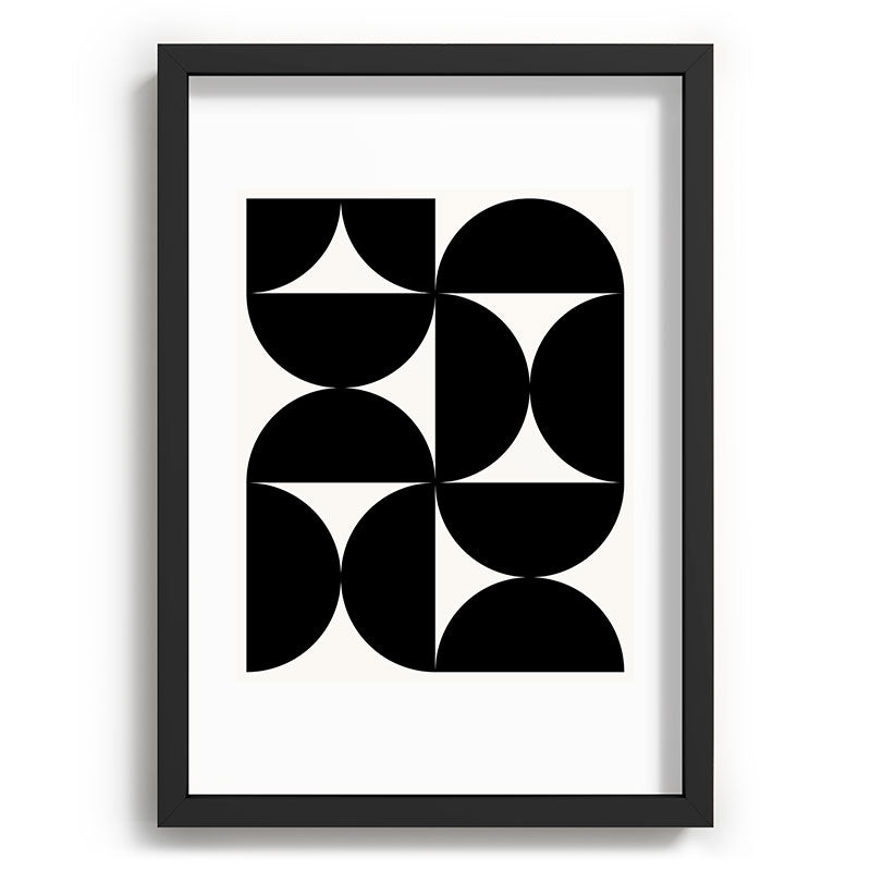 Colour Poems Bold Minimalism XLV Recessed Framing Rectangle