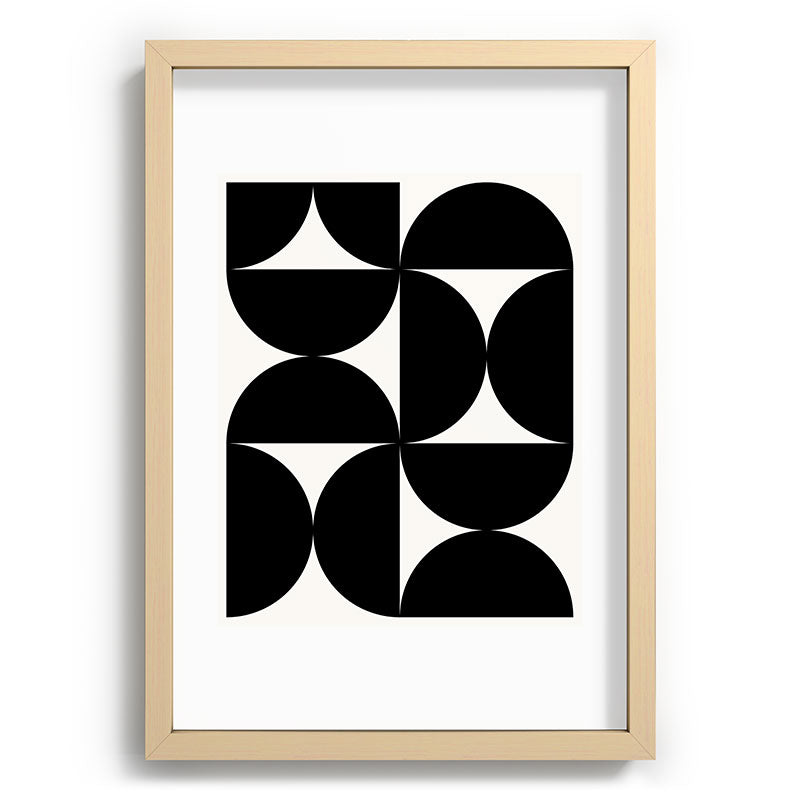 Colour Poems Bold Minimalism XLV Recessed Framing Rectangle