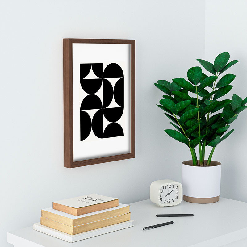 Colour Poems Bold Minimalism XLV Recessed Framing Rectangle