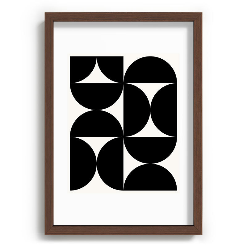 Colour Poems Bold Minimalism XLV Recessed Framing Rectangle