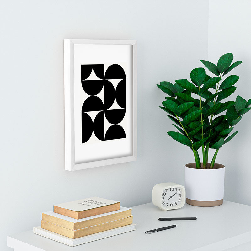 Colour Poems Bold Minimalism XLV Recessed Framing Rectangle